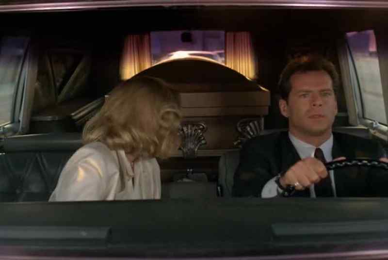 DAVID, THERE'S A COFFIN BACK THERE