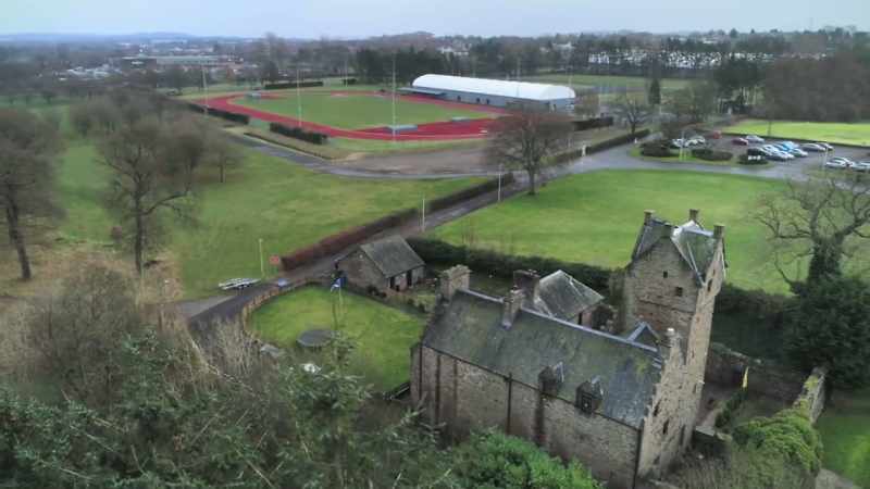 David has told us that nearby Mains Castle
