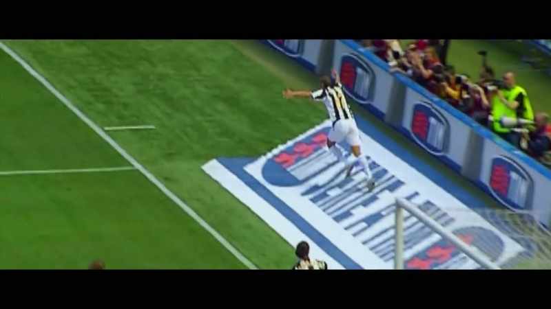 David Trezeguet! One-nil!