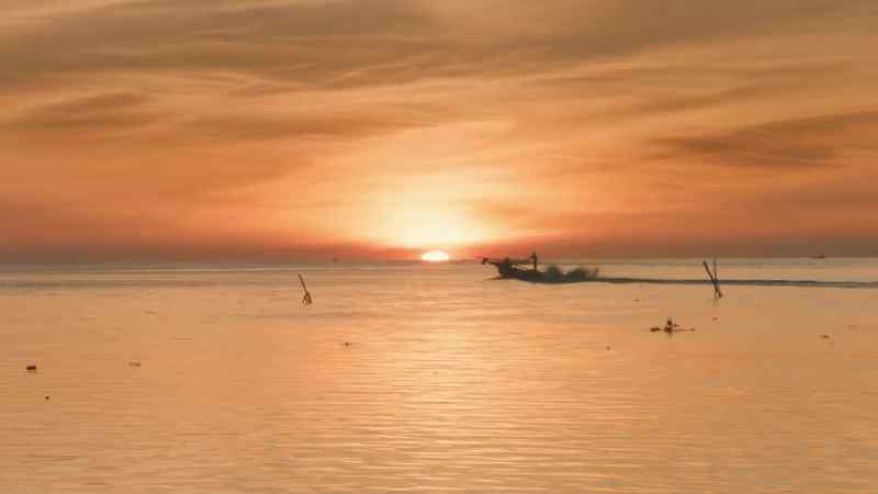 Dawn was magnificent