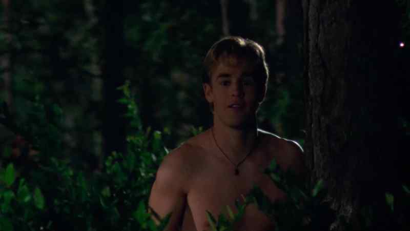 Dawson is that a tree branch or are you just happy to see me?