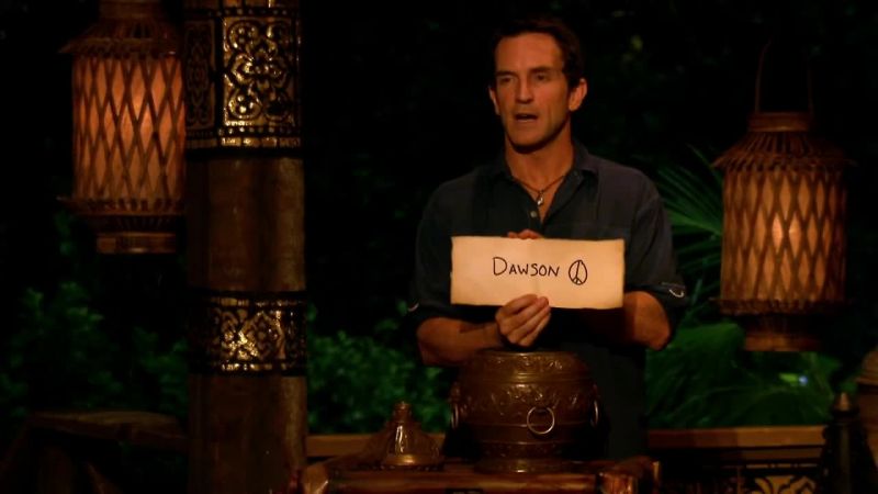 Dawson. That's three votes dawson,one vote denise