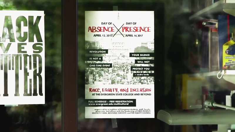 Day of Absence was a tradition on Evergreen's campus