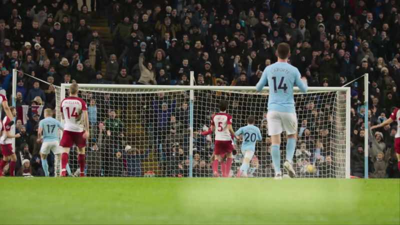 De Bruyne makes it two. He has the last laugh