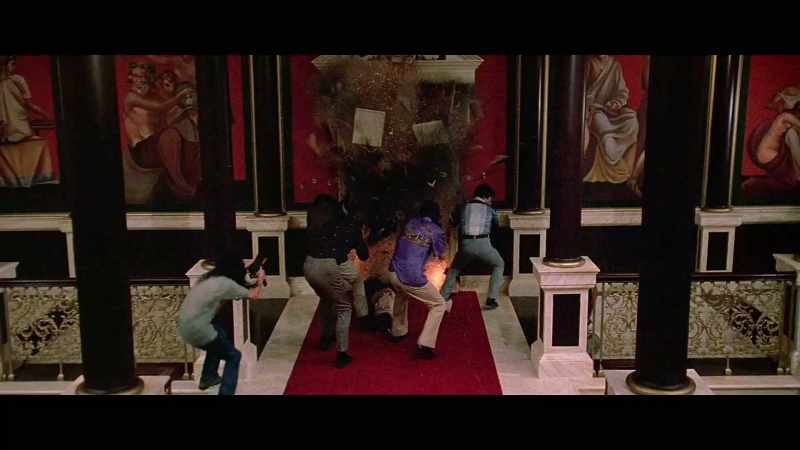 De Palma: So, we were just shooting people getting shot