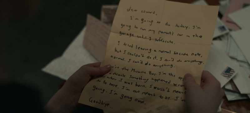 Dear Edward, I'm going to die today