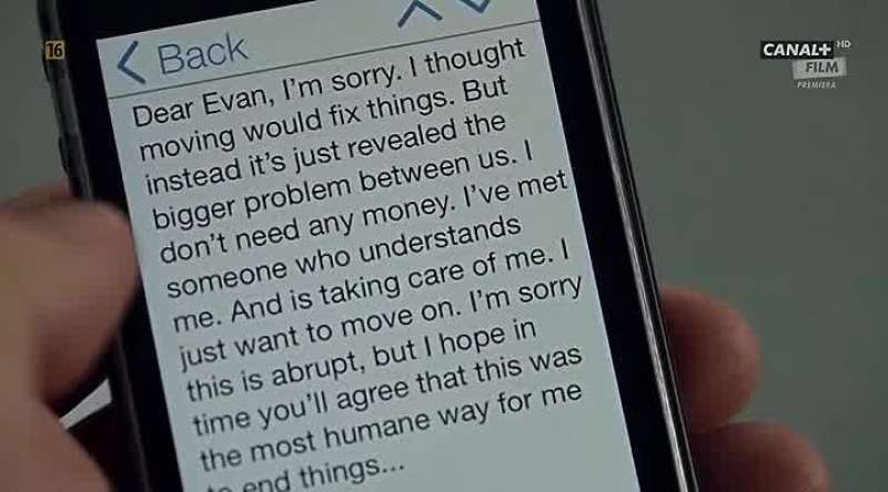 Dear Evan I'm sorry