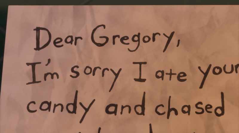 Dear Gregory
