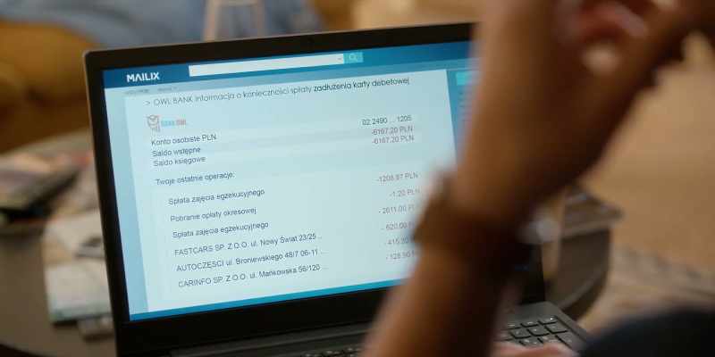 DEBT PAYMENT NOTICE BALANCE: -6,167.20 PLN
