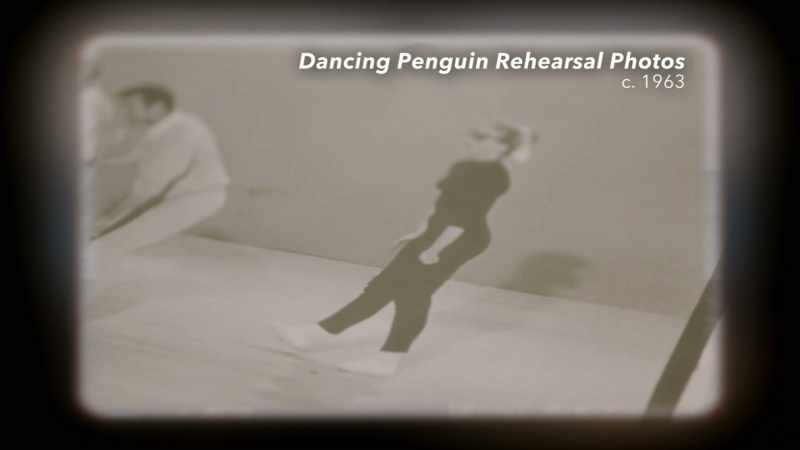 DEE DEE: Well, yeah, I was dancing as a penguin all the time