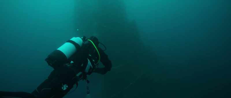 Deep underwater, in the primordial oceans