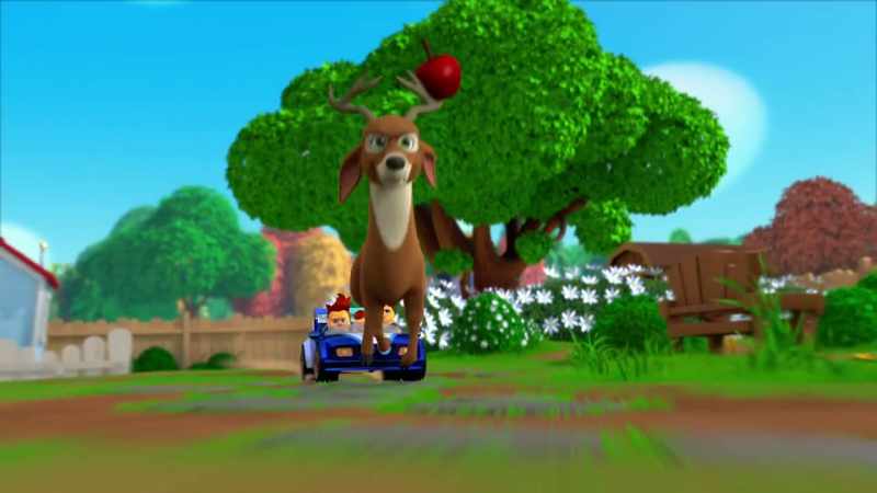 [deer panting]