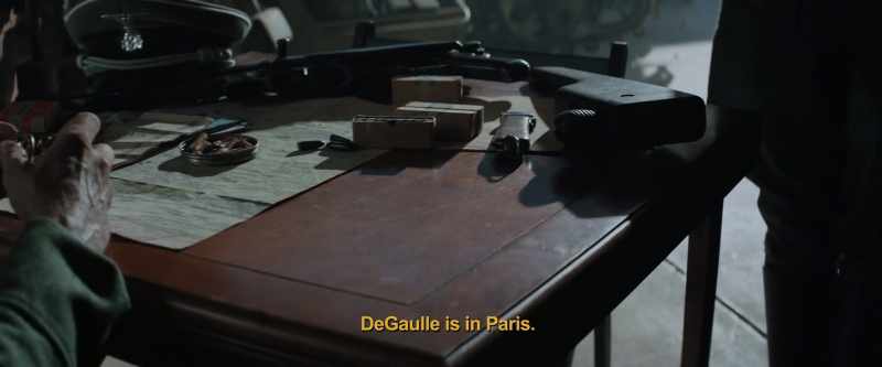 Degaulle is in Paris