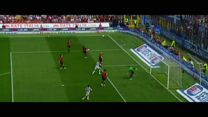 Del Piero delivers a pinpoint cross
