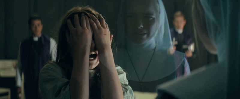 (DEMONIC GRUNTING, SNARLING)