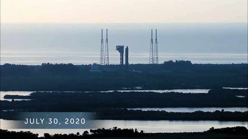 Den 30. juli 2020 opsender Space Agency Mars' Perseverance Rover