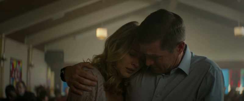 [Denise sighs, sniffles]