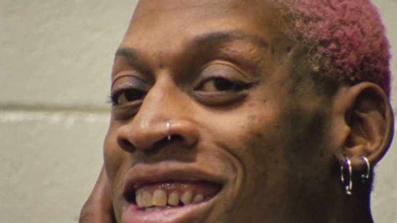 Dennis Rodman had just arrived in Chicago