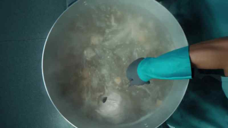 Dennis: Ugh! There goes chicken soup