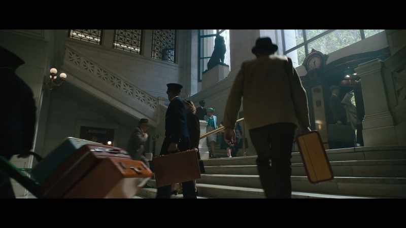 departing from Union Station for Boston