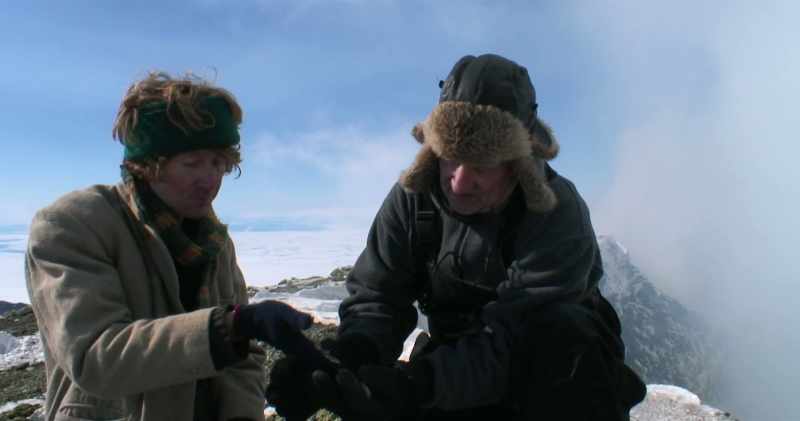 Deposited out from the volcanic gas