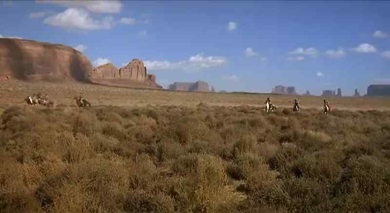 Despite the Indian scare, an occasional cattle herd