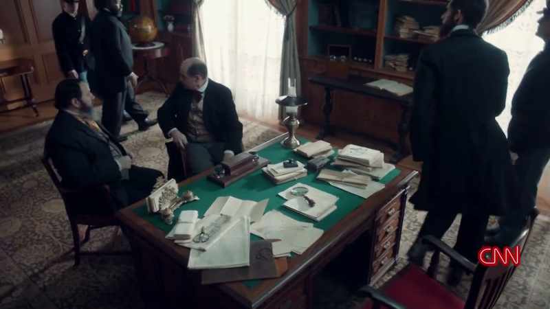 DESPITE THEIR ADVERSARIAL RELATIONSHIP, WHEN LINCOLN FOUND