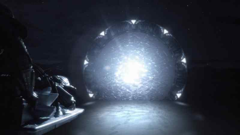 Destiny, I'm almost at the stargate with Scott