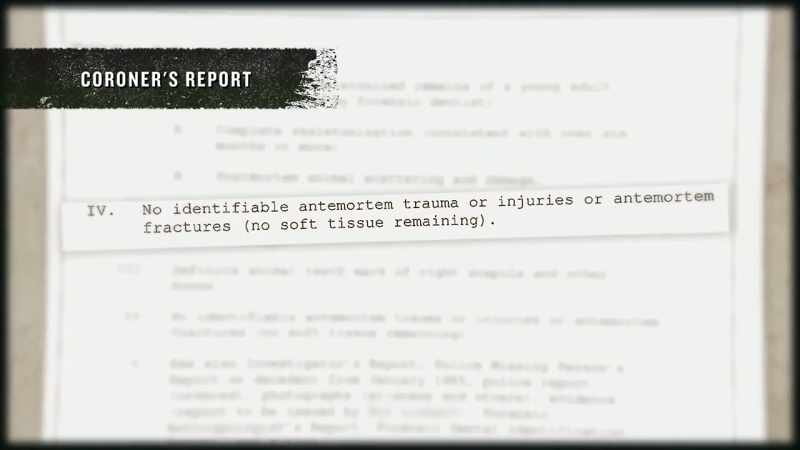 DET. BALL: The coroner's office was unable to determine