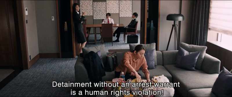 Detainment without an arrest warrant is a human rights violation!