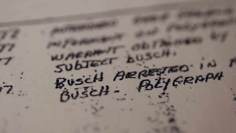 DETECTIVE DOAN ASKS BUSCH TO TAKE A POLYGRAPH