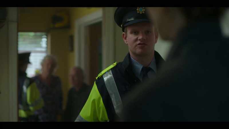Detective Sergeant Fitzgerald is upstairs, Inspector