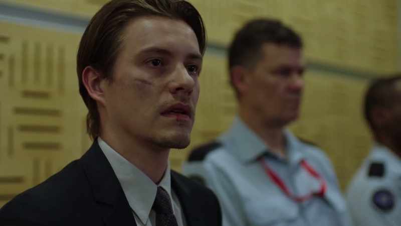 Detective Staszik. Simon Heywood's flat