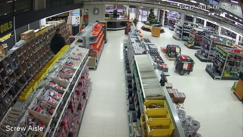 Detectives were able to locate video footage from the store