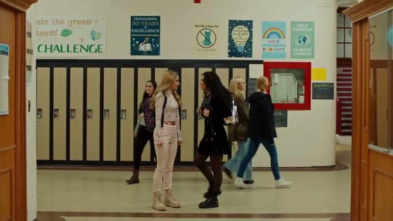 Detention. One hour after school for a week
