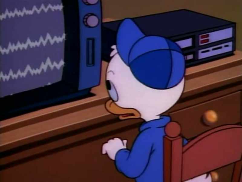 Dewey! Don't you ever get eaten