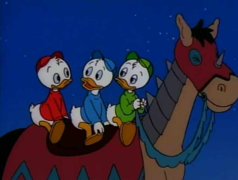 Dewey! -Waah!