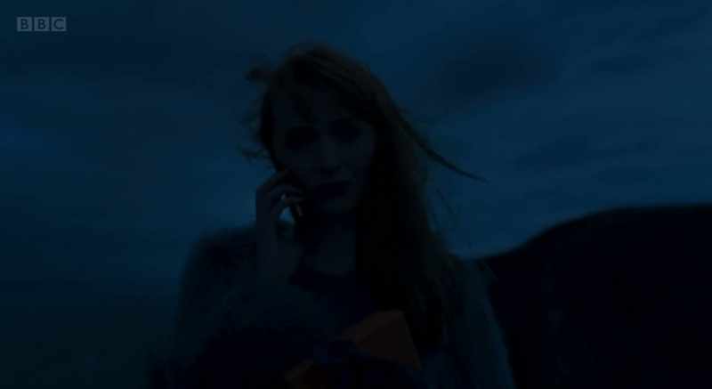DIAL TONE RINGS WOMAN: Hello? Becky. Chloe?