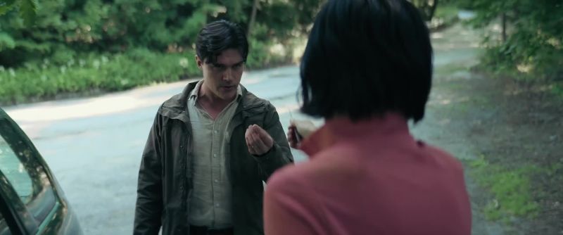 Dialing a phone, holding a knife, that kind of thing