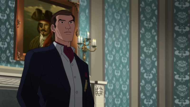 DICK: Bruce, look! It's the Bat-signal