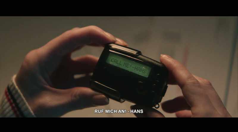 Dick left his pager?