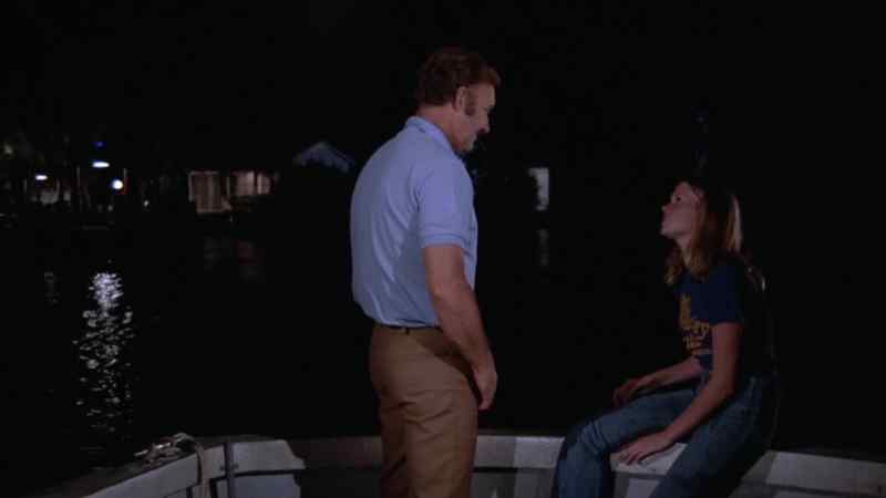 Did you come out to make sure I didn't swim away?