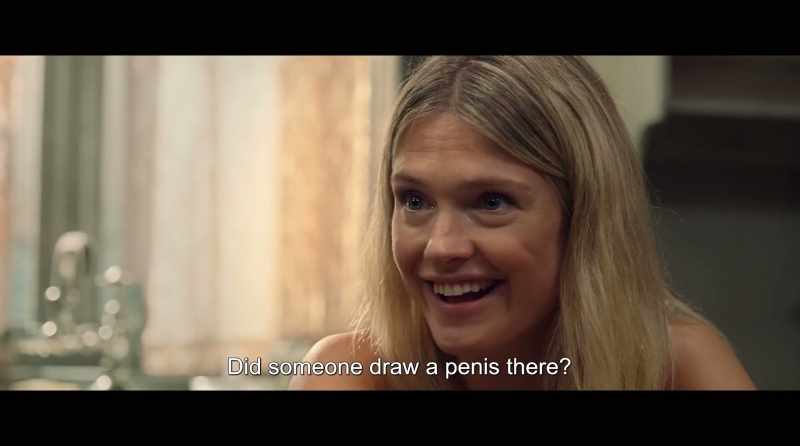 Did someone draw a penis there?