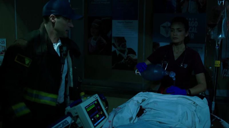 Did you find Doctor Lanik? - He's stuck in the E.D
