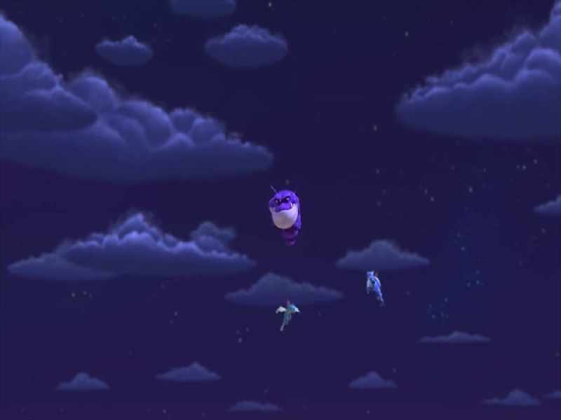 Did he freeze? - Burple, you're an easy target!