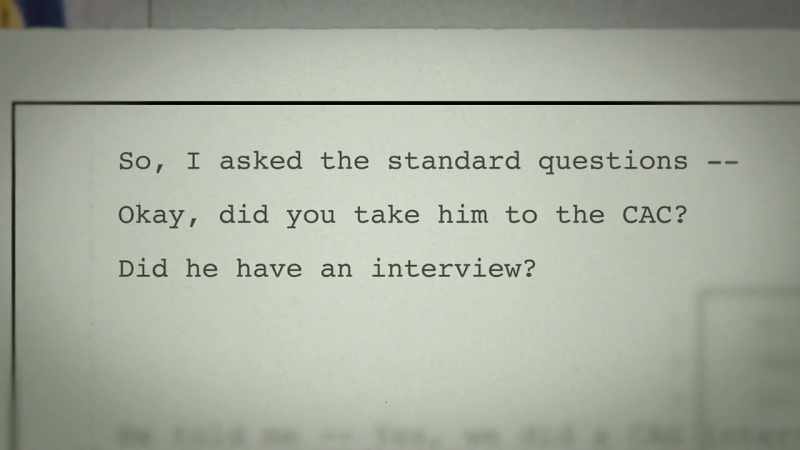 Did he have an interview?
