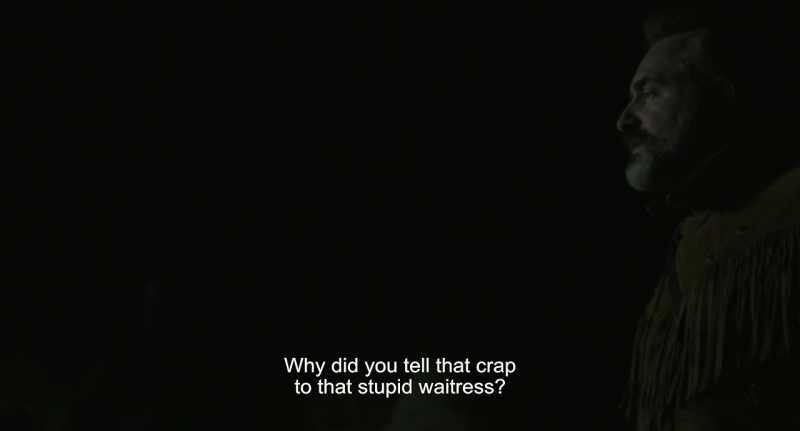 Did you have to say that bullshit to that bitch?