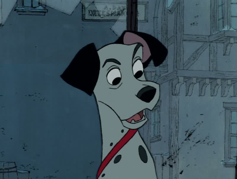 Perdy I've got an ideaPongowhat on earth Look I'm a LabradorWe'll all roll in soot We'll be LabradorsSay that is an ideaC'mon kids Roll in the sootYou mean you want us to get dirtyDid you hear that