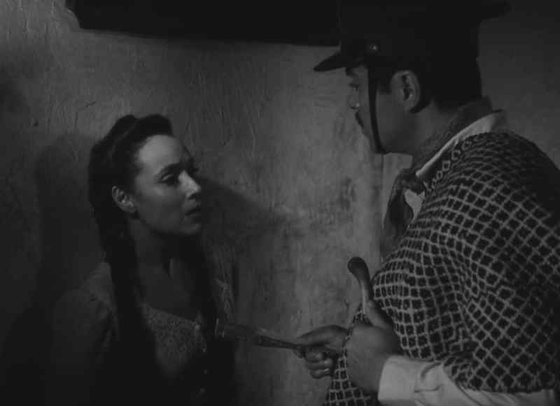 Did I hurt you, Maria Dolores?