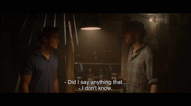 Did I say anything that... - I don't know